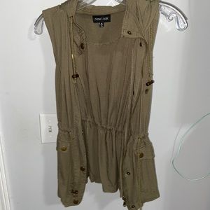 Army green vest
